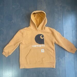 Carhartt Kids' Tan Hoodie Size Small 8/10